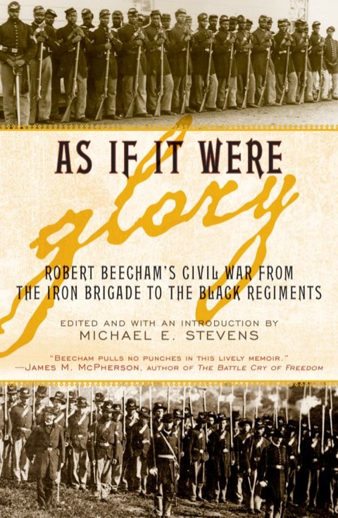 Cover image for book As If It Were Glory