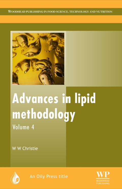 Cover image for book Advances in Lipid Methodology