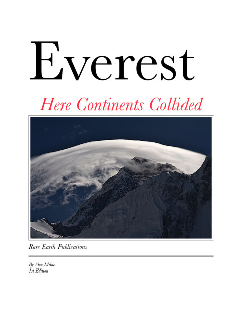 Cover image for book Everest Here Continents Collided