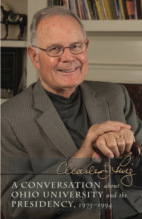 Cover image for book A Conversation about Ohio University and the Presidency, 1975–1994