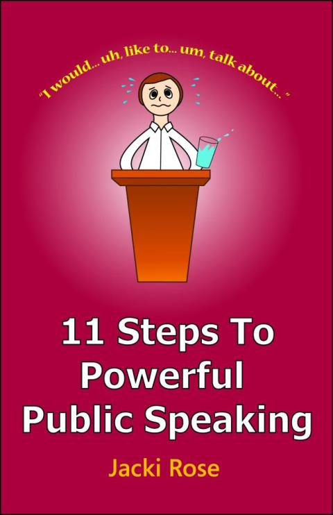 Cover image for book 11 Steps to Powerful Public Speaking