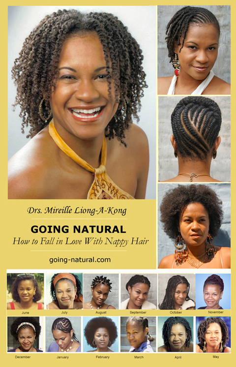 Cover image for book Going Natural: How to Fall in Love with Nappy Hair