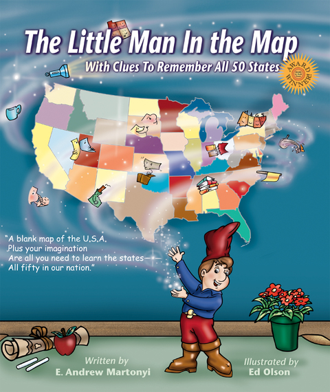 Cover image for book The Little Man In the Map