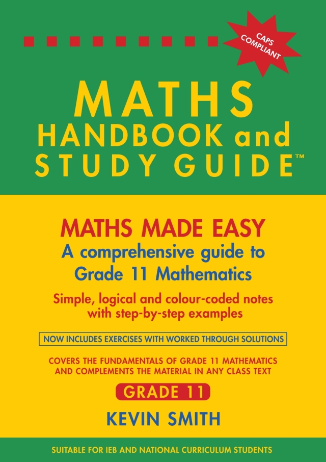 Maths Handbook and Study Guide Gr 11