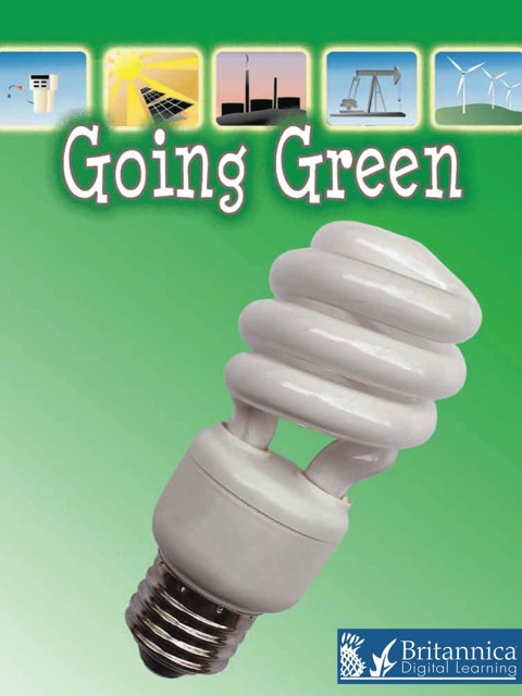 Cover image for book Going Green