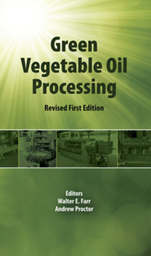 Cover image for book Green Vegetable Oil Processing