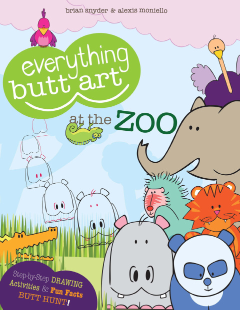 Cover image for book Everything Butt Art at the Zoo