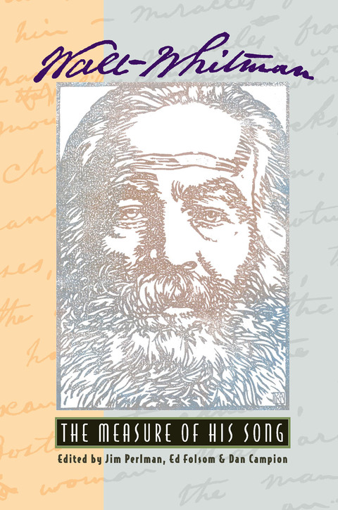 Cover image for book Walt Whitman: The Measure of His Song