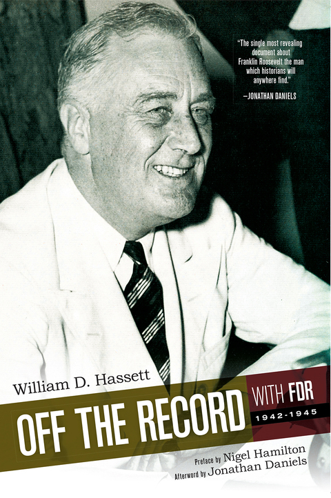 Cover image for book Off the Record with FDR