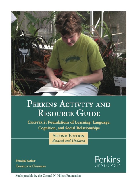 Cover image for book Perkins Activity and Resource Guide Chapter 2 - Foundations of Learning Language, Cognition, and Social Relationships