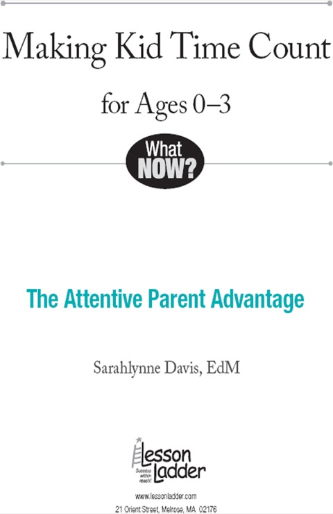 Cover image for book Making Kid Time Count For Ages 0-3