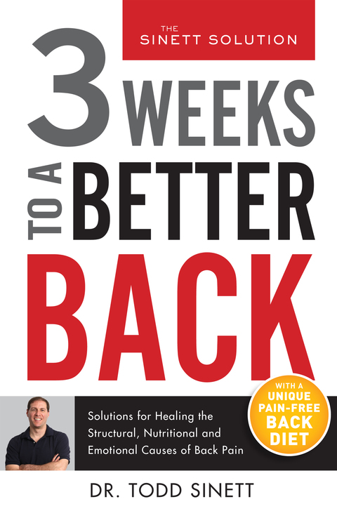 Cover image for book 3 Weeks To A Better Back