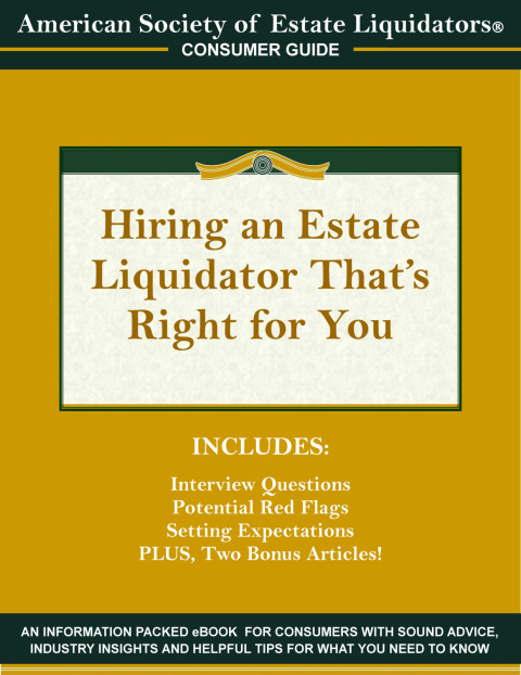 Cover image for book Hiring an Estate Liquidator That's Right For You