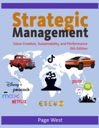Imagen de portada: Strategic Management: Value Creation, Sustainability, and Performance 6th edition 9781733174404