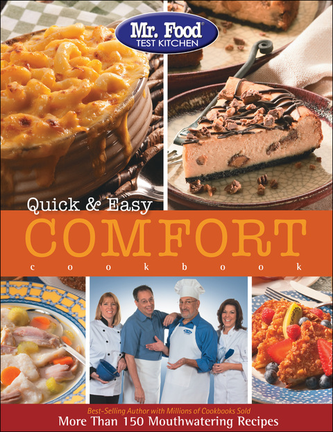 Cover image for book Mr. Food Test Kitchen Quick & Easy Comfort Cookbook