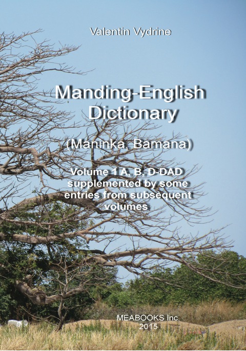 Cover image for book Manding-English Dictionary