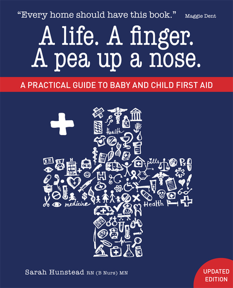 Cover image for book A life. A finger. A pea up a nose