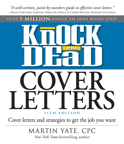 Cover image for book Knock Em Dead Cover Letters 11th edition
