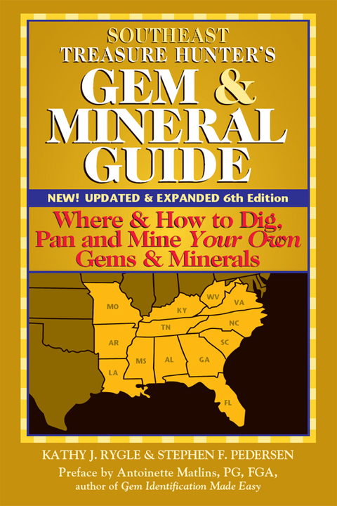 Cover image for book Southeast Treasure Hunter's Gem & Mineral Guide