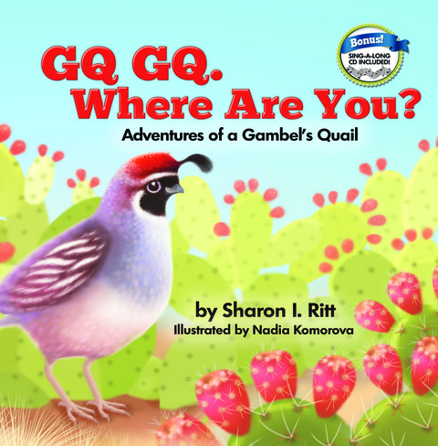 Cover image for book GQ GQ. Where Are You? Adventures of a Gambel's Quail