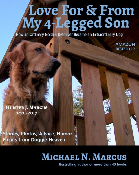 Cover image for book Love For &amp; From My 4-Legged Son: How an ordinary golden retriever became an extraordinary dog