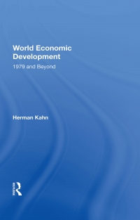Cover image: World Economic Development 1st edition 9780367216771