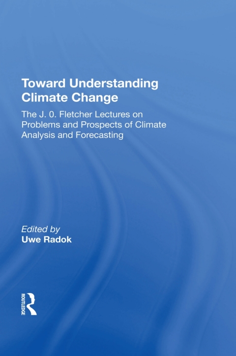 Cover image for book Toward Understanding Climate Change