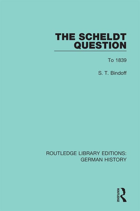 Cover image for book The Scheldt Question