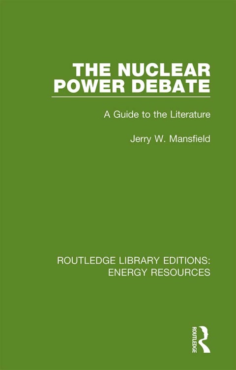 Cover image for book The Nuclear Power Debate
