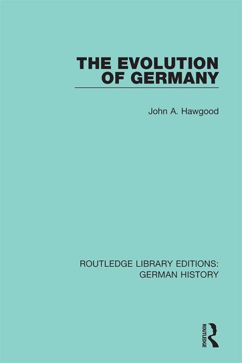 Cover image for book The Evolution of Germany