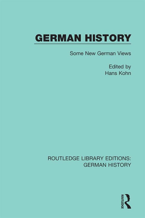 Cover image for book German History