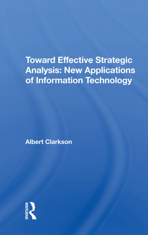 Cover image for book Toward Effective Strategic Analysis