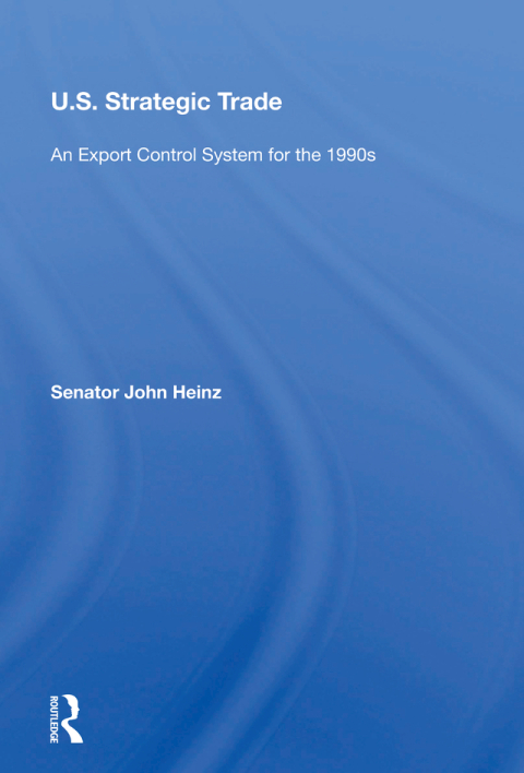 Cover image for book U.s. Strategic Trade