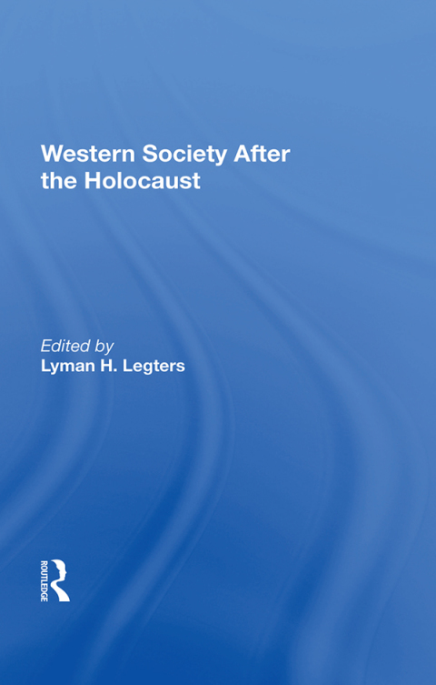 Cover image for book Western Society After The Holocaust