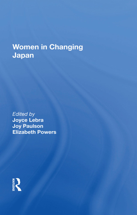 Cover image for book Women In Changing Japan