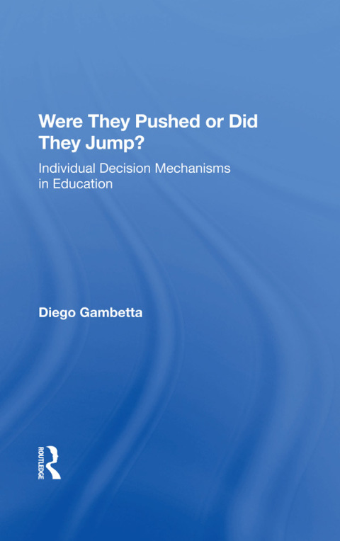 Cover image for book Were They Pushed Or Did They Jump?