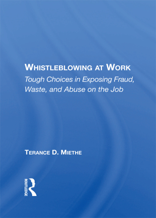 Whistleblowing At Work