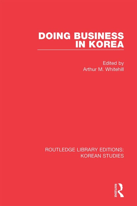 Cover image for book Doing Business in Korea