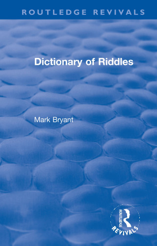 Dictionary of Riddles