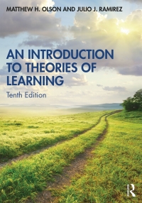 Cover image: An Introduction to Theories of Learning 10th edition 9780367857912