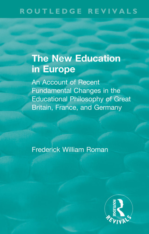 Cover image for book The New Education in Europe