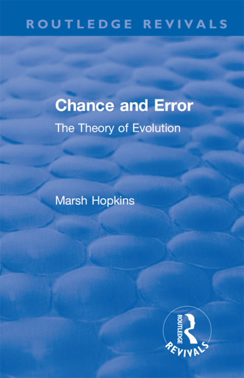 Cover image for book Chance and Error