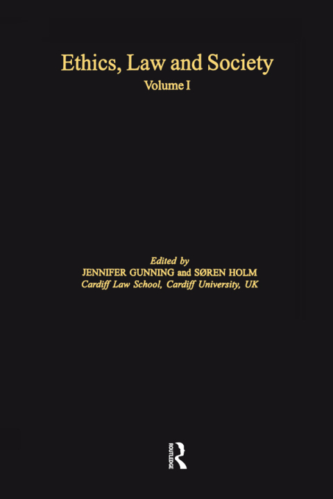 Cover image for book Ethics, Law and Society