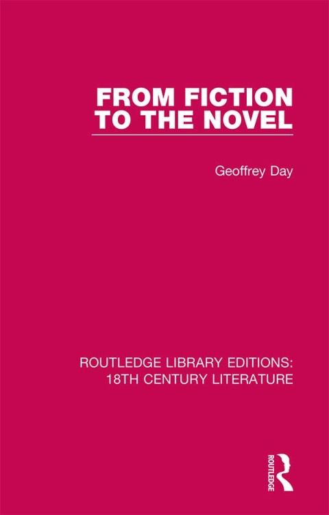 Cover image for book From Fiction to the Novel