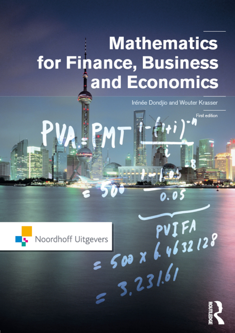 Cover image for book Mathematics for Finance, Business and Economics