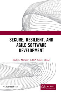Cover image: Secure, Resilient, and Agile Software Development 1st edition 9780367332594