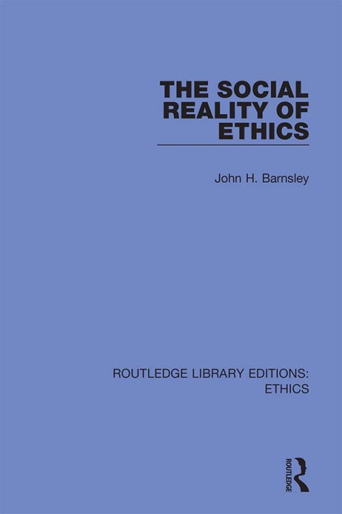 The Social Reality of Ethics 