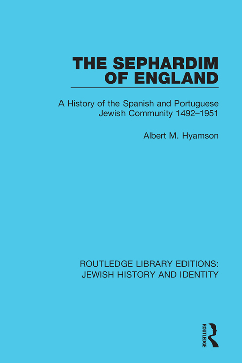 Cover image for book The Sephardim of England