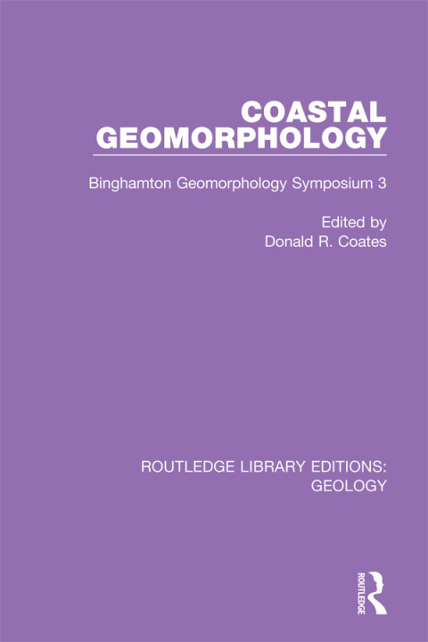 Cover image for book Coastal Geomorphology