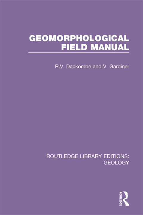 Cover image for book Geomorphological Field Manual